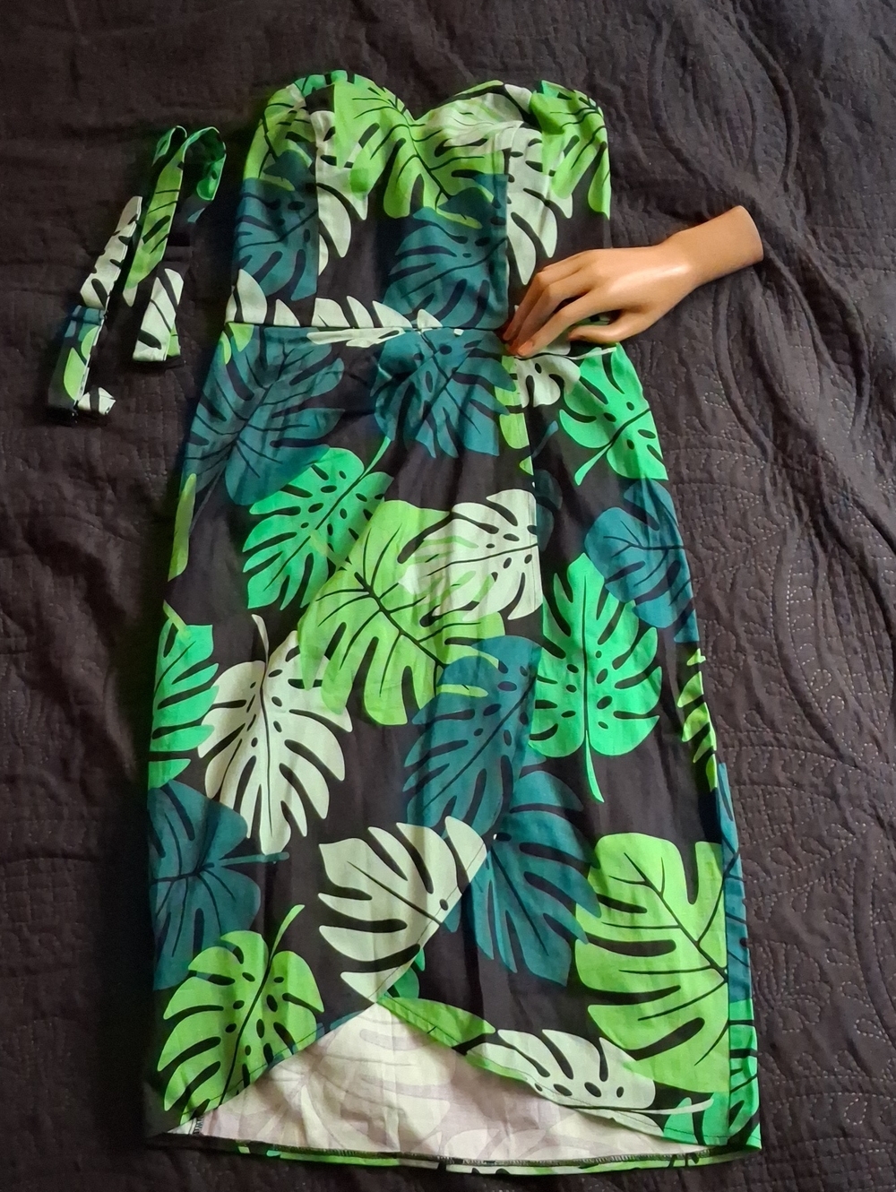 NWT Tropical Sarong Dress